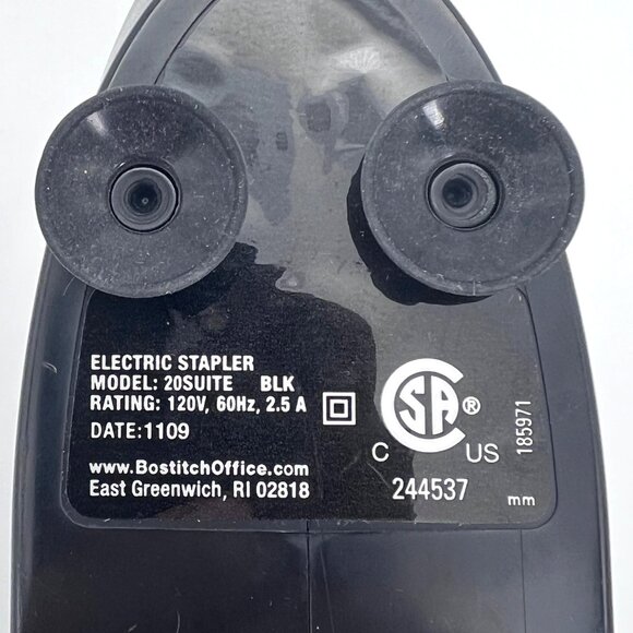 Bostitch Electric Stapler 20SUITE Black & Silver Heavy Duty 120V 60Hz 2.5A - Picture 3 of 15